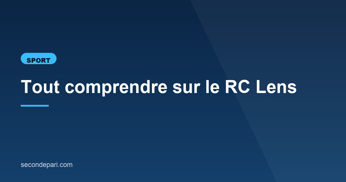 Illustration de l'article consacré au RC Lens