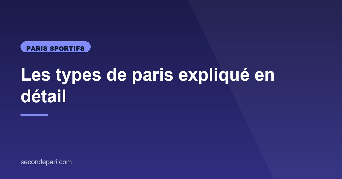 Illustration de l'article consacré aux types de paris